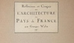 Wybo Georges   L'architecture du pays de France