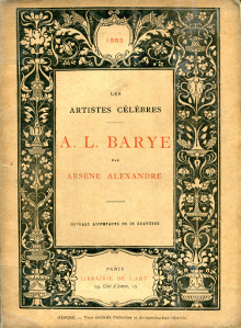 A L Barye Alexandre Arsene
