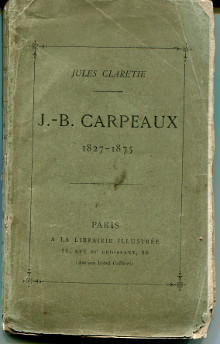 Jean Baptiste Carpeaux 1827 1875 Claretie Jules