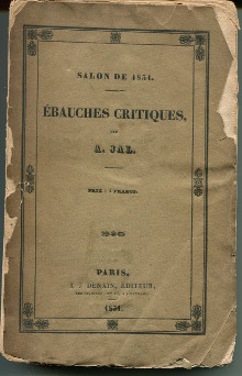 Salon de 1831 Ebauches critiques A Jal
