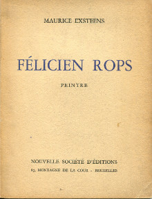 Felicien Rops peintre Exsteens Maurice