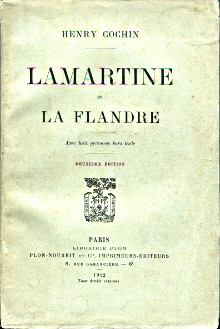 Lamartine et la Flandre Cochin Henry