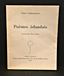 Poemes islandais Tomas Gudmundsson et Pierre Naert trad 