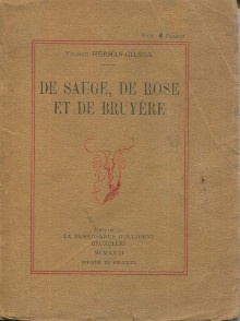  p De sauge de rose et de bruyere p p Herman Gilson Yvonne p 