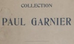 Garnier Paul   Collection   vente 1916