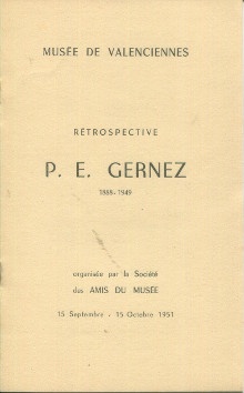  p Retrospective P E Gernez 1888 1949 p p Huisman Georges p 