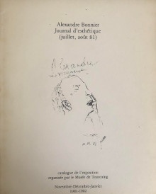  p Alexandre Bonnier p p i Journal d esthetique i p p Tourcoing 1981 p 