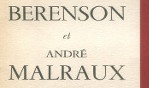 Berenson   Malraux