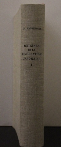  p Origines de la civilisation japonaise I p p Haguenauer Charles p 