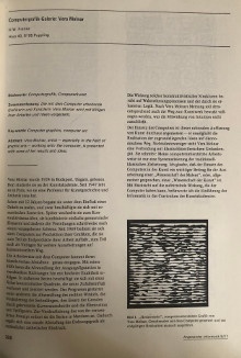  p Vera Molnar p p Textes p p 1974 84 p 