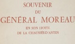 Moreau   Souvenir du général Moreau en son hôtel de la chaussée d'antin