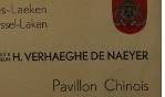 Chine   Belgique Pavillon chinois laeken