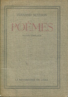 p Poemes i oeuvres completes i p p Severin Fernand p 