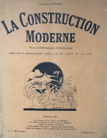  p La Reconstruction de b Reims b p p i La Construction Moderne i p p 2 n 1927 p 