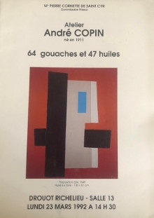  p Atelier p p Andre Copin p p 64 gouachesz et 47 huiles p p Cornette de Saint Cyr Pierre p 