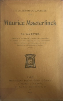  p Maurice Maeterlinck p p Van Bever Ad p 