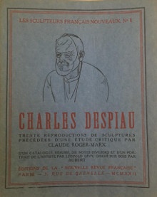  p Charles Despiau p p Roger Marx Claude p 