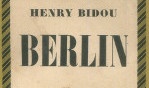 Berlin   Bidou Henry 1936