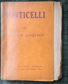  p Monticelli p p Coquiot Gustave p 