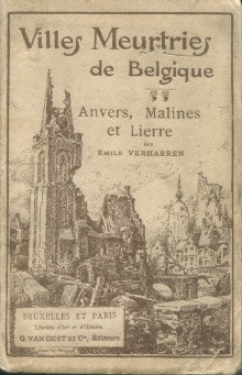  p Villes meurtries de Belgique Anvers Malines et Lierre p p Verhaeren Emile p 