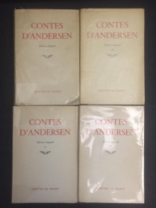 p Contes p p d Andersen p p i Edition integrale i p p 4 vol p 