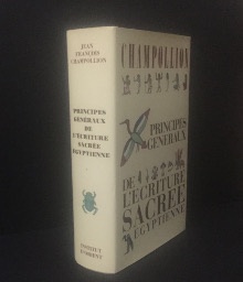p Principes generaux de l ecriture sacree egyptienne p p Champollion p