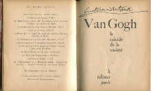  p Van Gogh le suicide de la societe p p Artaud Antonin p 