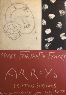  p Arroyo p p Peintures Sculptures p p Sete 1991 p 