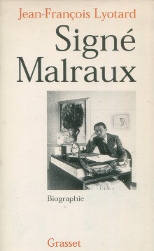  p Signe Malraux p p Lyotard Jean Francois p 