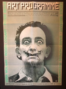 p Vera Molnar p p Depliant Affiche p p Bruxelles 1987 p