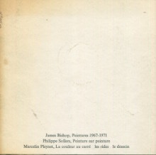  p James Bishop Peintures 1967 1971 p p Sollers Philippe et Pleynet Marcelin p 