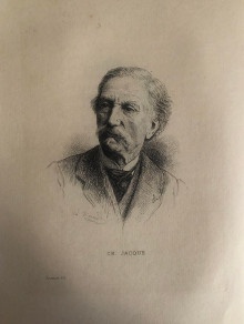  p Charles Jacques p p Portrait grave p p par L Massard p 