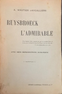  p Ruysbroeck l Admirable p p Wautier d Aygalliers A p 
