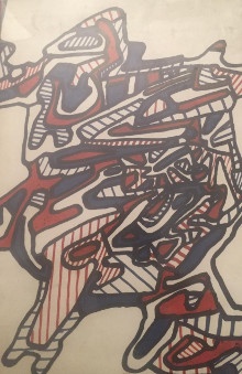 p Dubuffet p p Stedelijk Museum 1966 p p Crouwel Wim dir p