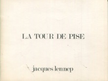  p La Tour de Pise p p Lennep Jacques p 