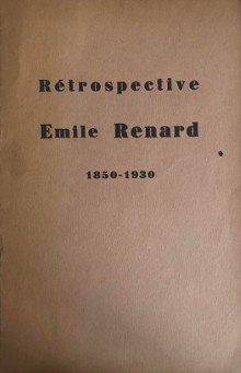  p Retrospective p p Emile Renard p p 1850 1930 p 