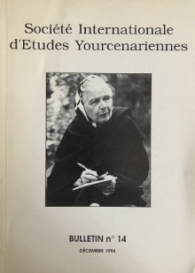  p Societe internationale p p d etudes yourcenariennes p p bulletin n 14 decembre 1994 p 