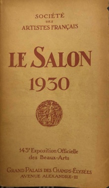  p Le Salon p p 1930 p p Societe des Artistes Francais p p 143e Exposition p 