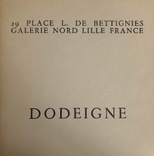 p Dodeigne p p i Dessins i p p 1972 1973 p p Galerie Nord p 