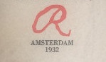 Rembrandt   expo Amsterdam 1932