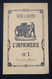  p Usine a Bastos p p L imprimerie p p i n 1 i p p Caracteres Matiere p p Pascal Kern p 