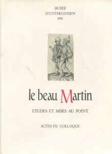 p class i Le Beau Martin i Etudes et mises au point Actes du colloque p p Chatelet Albert dir p