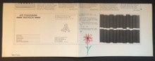 p Vera Molnar p p Depliant Affiche p p Bruxelles 1987 p