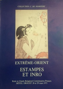  p Collection C b De Poortere b p p Extreme Orient p p Estampes japonaises p p et Inro p p Paris 1973 p 
