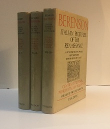  p Italian Pictures of the Renaissance 3 volumes  p p b Central Italian North Italian Schools b p p A List of the principal artists and their work with an index of places p p br p Berenson Bernard