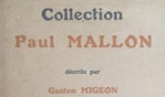 Mallon Paul   Collection   Asie paris