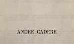 Cadere André   Galerie Durand Dessert