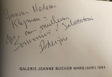 Dodeigne Galerie Jeanne Bucher Mars Avril 1964 Mathey Francois preface 