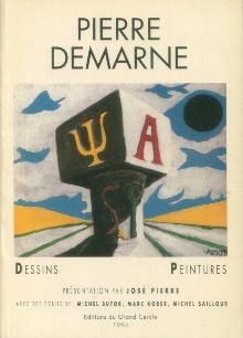  p Pierre Demarne p p Dessins Peintures p p Butor Michel et Pierre Jose p 