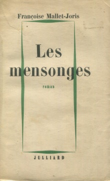  p Les mensonges p p Mallet Joris Francoise p 